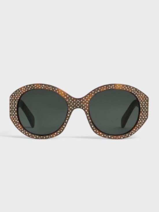 NEW CELINE WOMEN SUNGLASSES, HAVANA WITH STONE WOMEN EYEWEAR CELINE main image 5